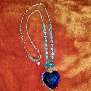 Betsy Johnson Heart Pendant